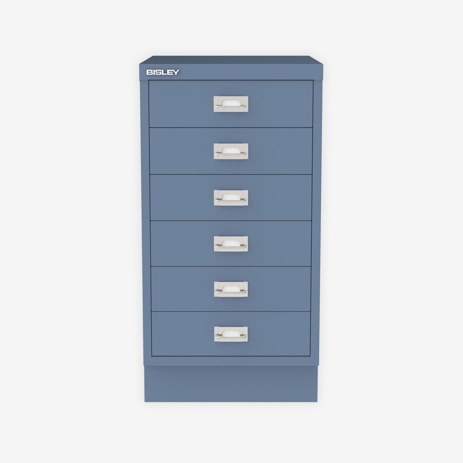 Bulk Buy Bisley 6-Drawer Filing Cabinet in Blue | Bisley Direct