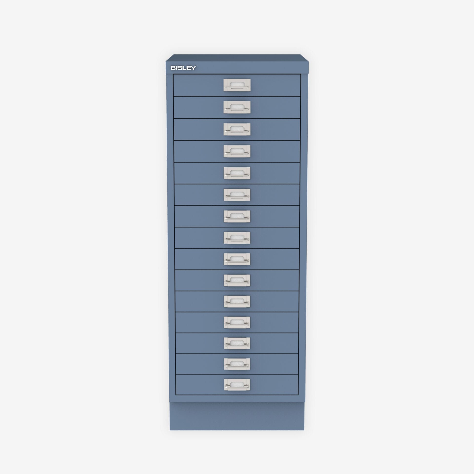 Bisley 15-Drawer MultiDrawer Filing Cabinet in Blue | Bisley Direct