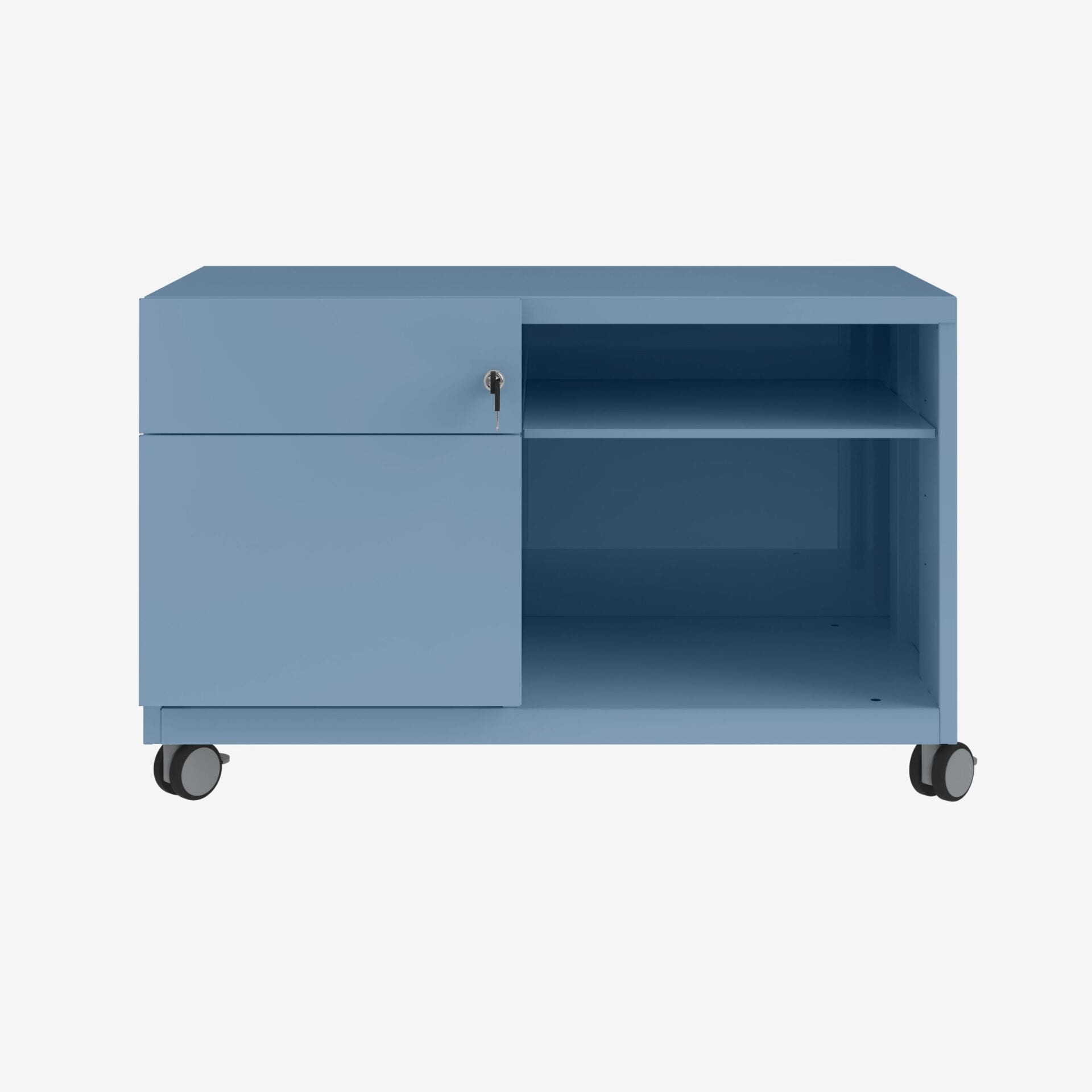 Bisley Caddy Pedestal, 900W in Blue | Buy Wholesale with Bisley Direct