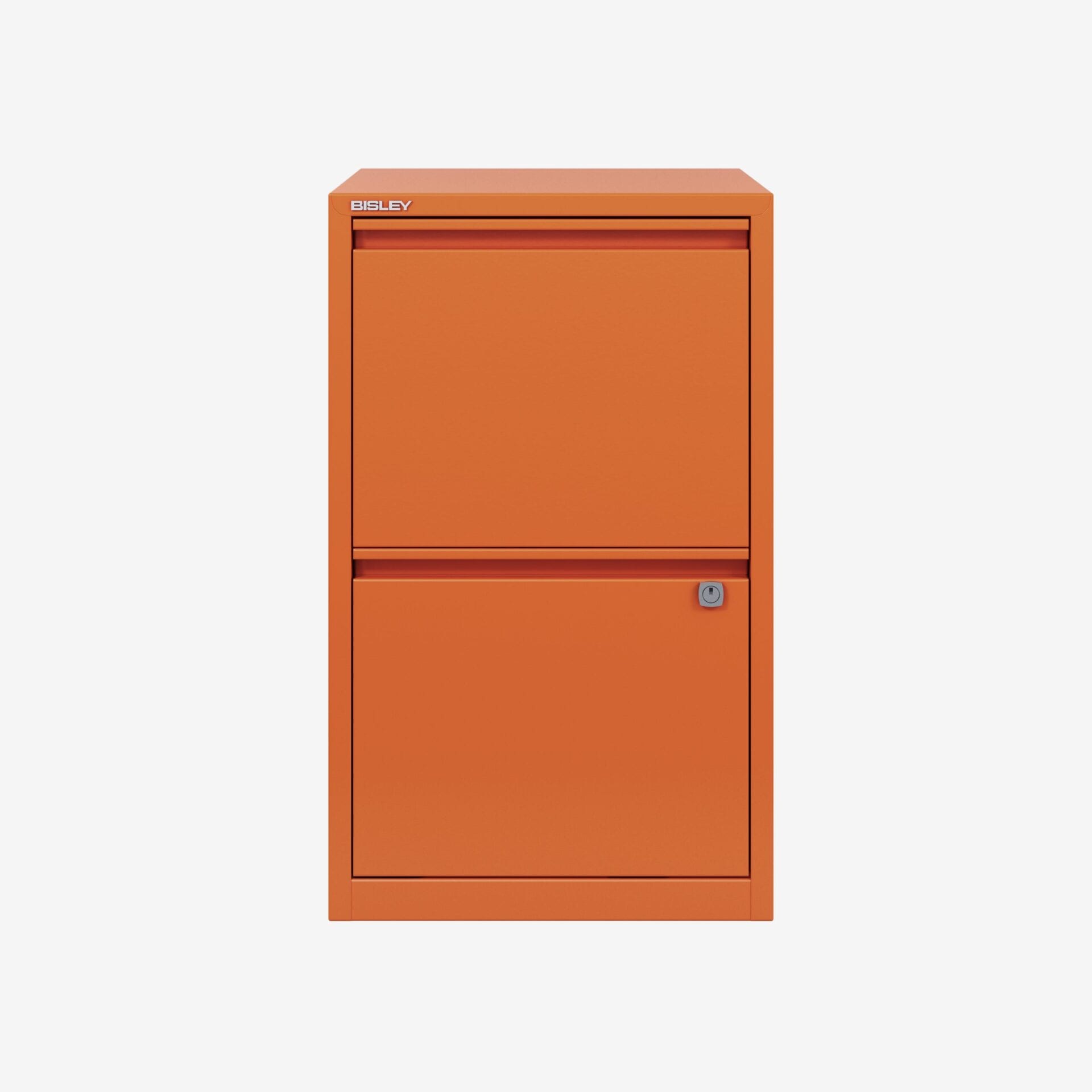 Wholesale 2 Drawer Home Filing Cabinet in Orange | Bisley Direct