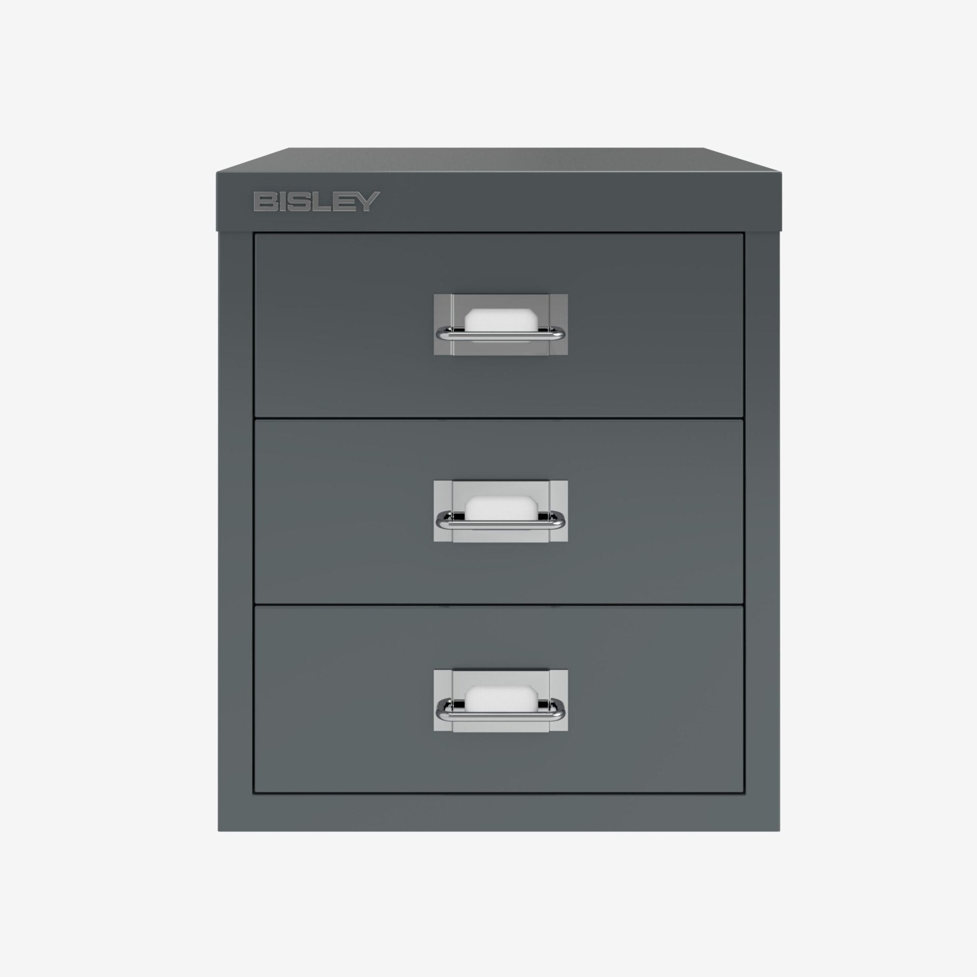 Bisley 12 Series MultiDrawer 3-Drawer Wholesale in Anthracite Grey | Bisley Direct