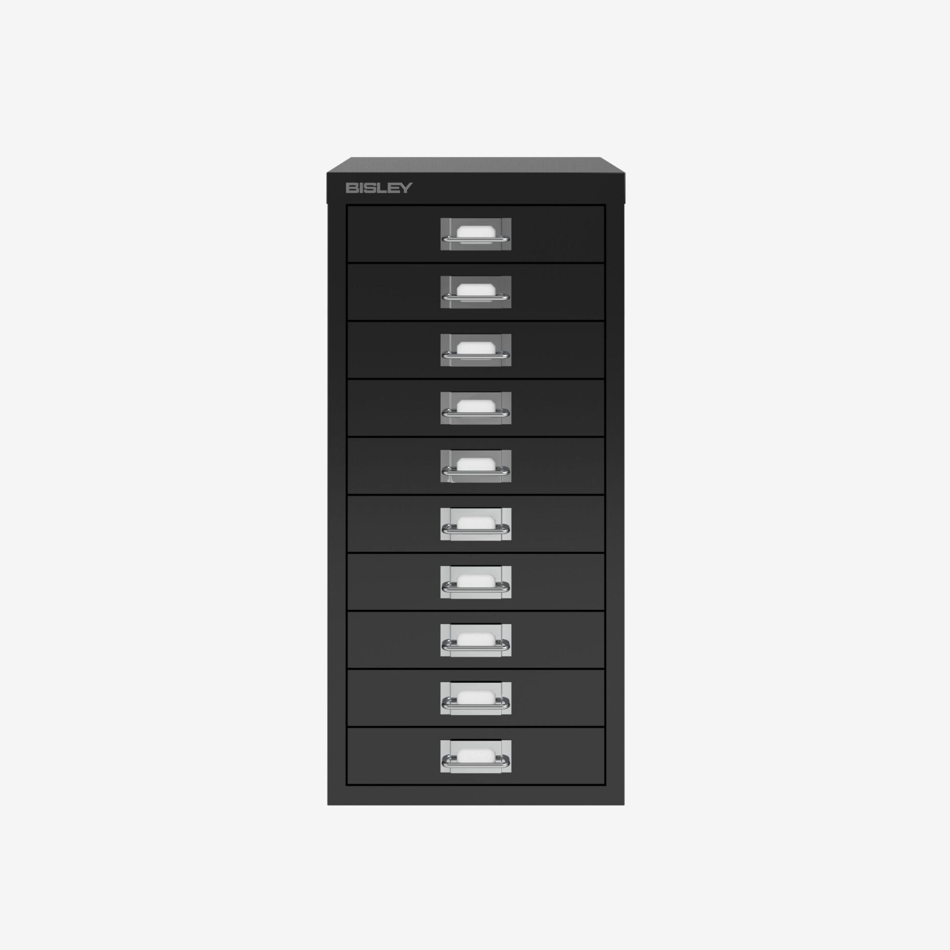 Bulk Buy Bisley 10-Drawer Filing Cabinet A4 in Black | Bisley Direct