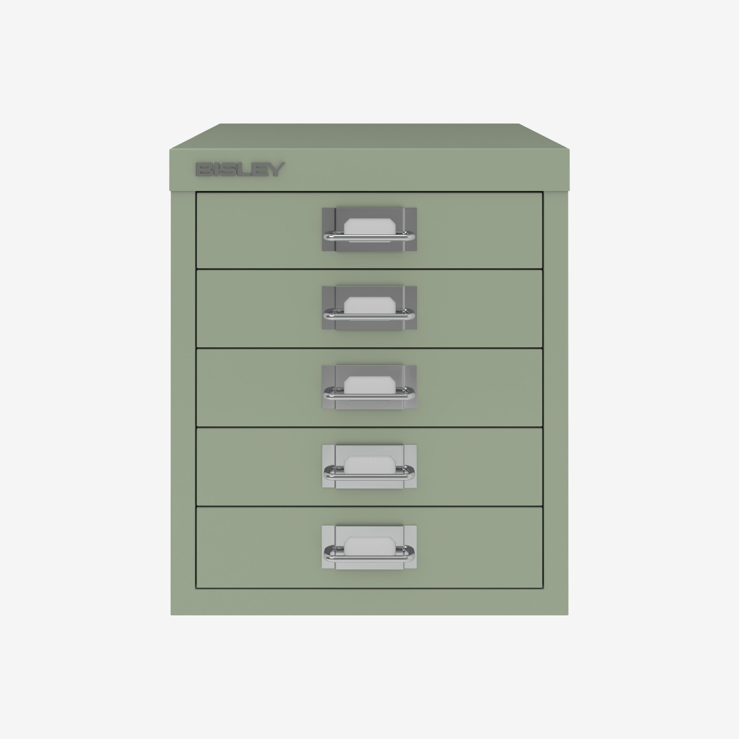 Bisley 5-Drawer Desktop MultiDrawer Steel Cabinet in Regent | Bisley Direct