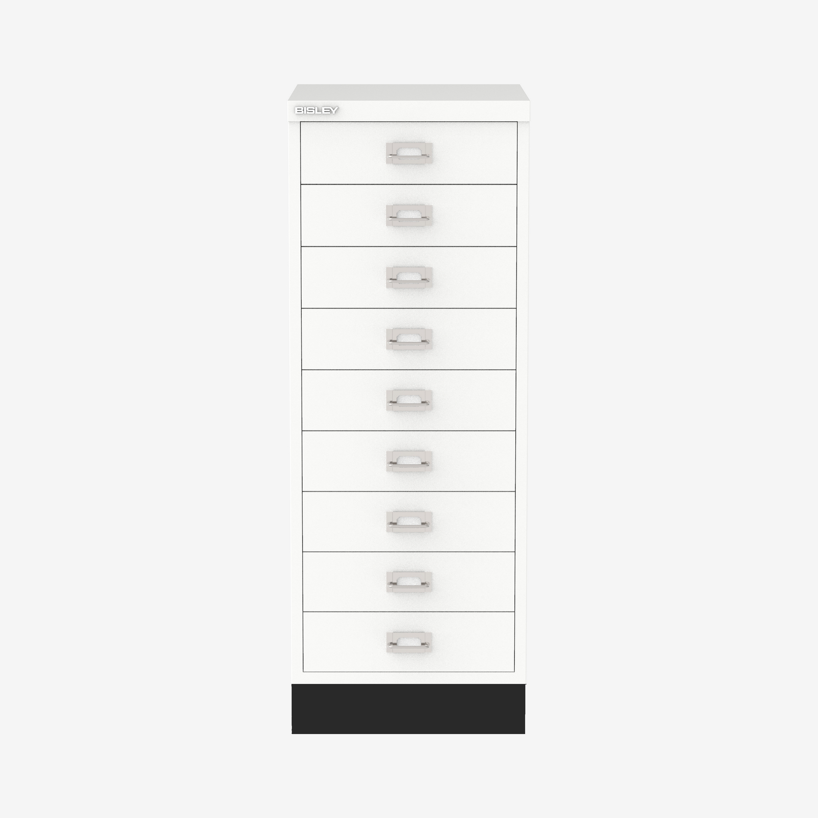 Bisley 9-Drawer MultiDrawer Wholesale A3 Series in Traffic White | Bisley Direct
