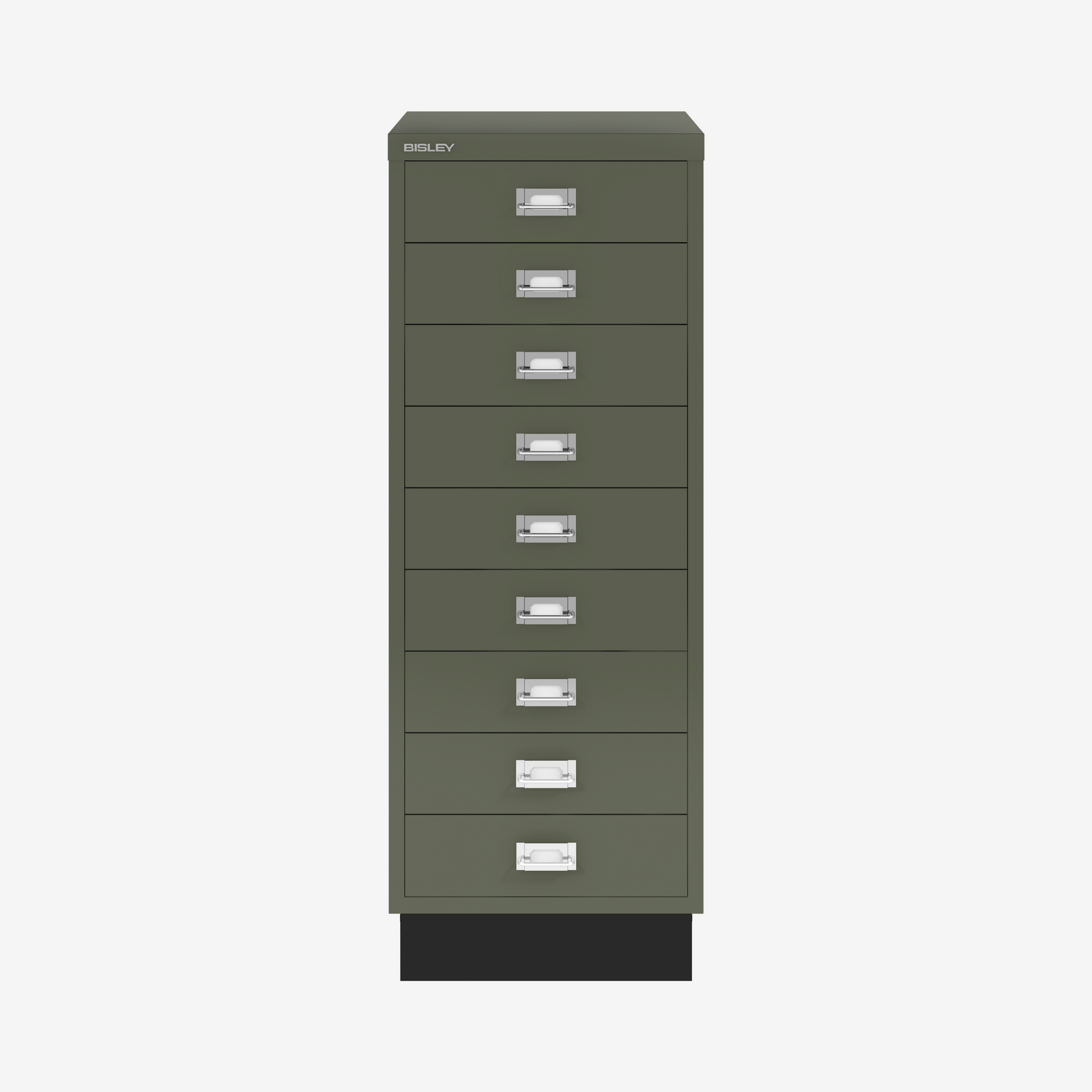 Bisley 9-Drawer MultiDrawer Wholesale A3 Series in Olive Green | Bisley Direct