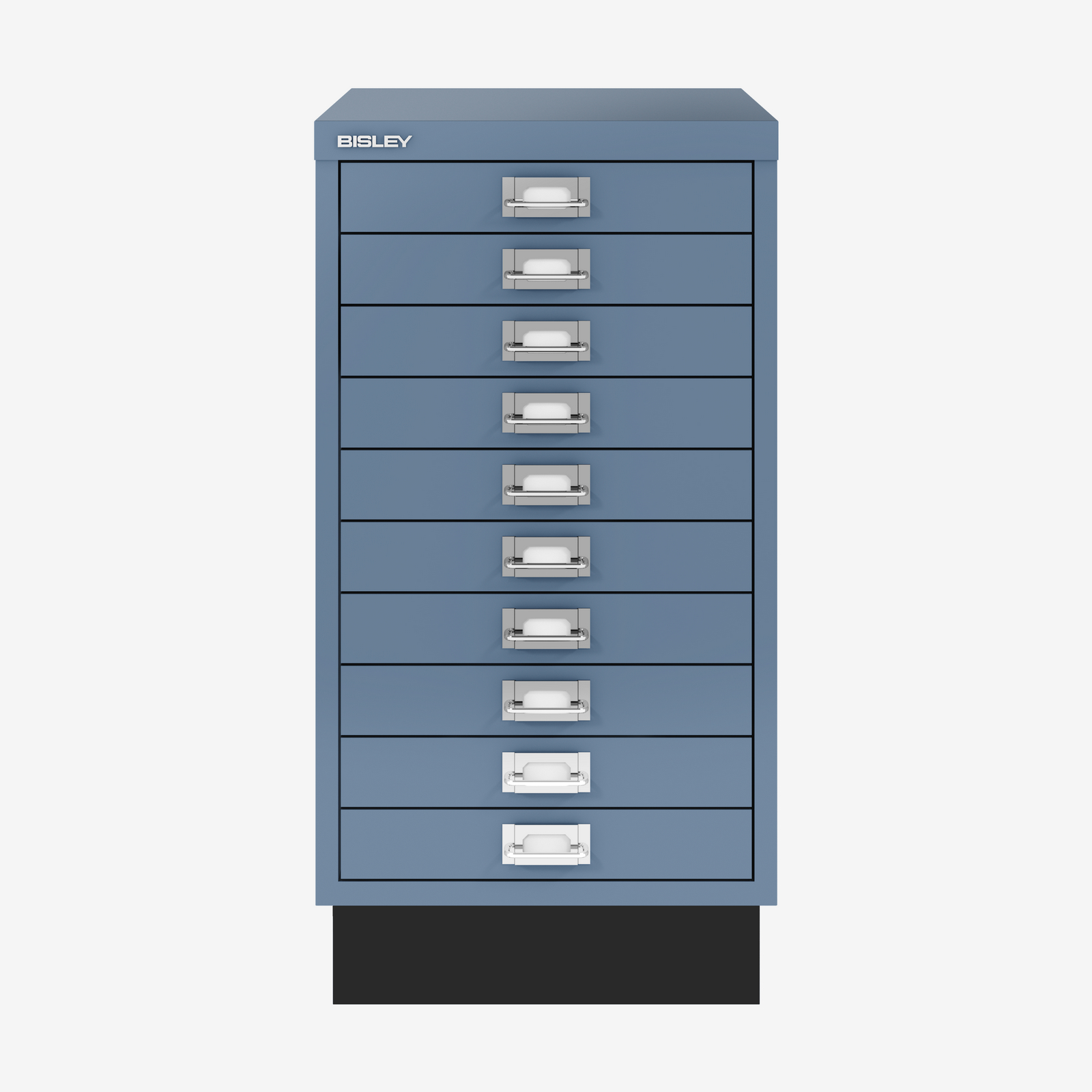 Bulk Buy Bisley 10-MultiDrawer Filing Cabinet in Blue | Bisley Direct