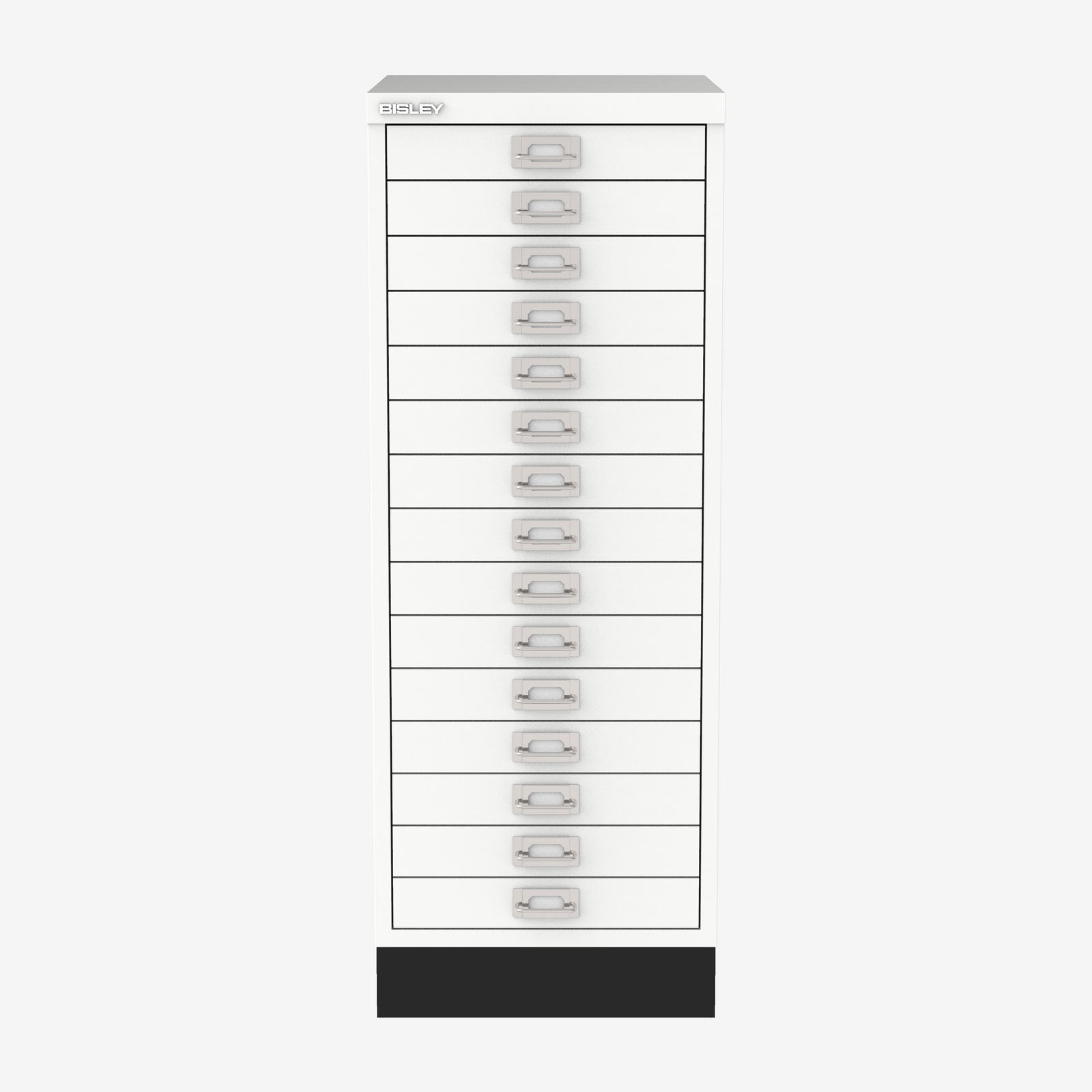 Bisley 15 MultiDrawer Filing Cabinet Wholesale in Traffic White | Bisley Direct
