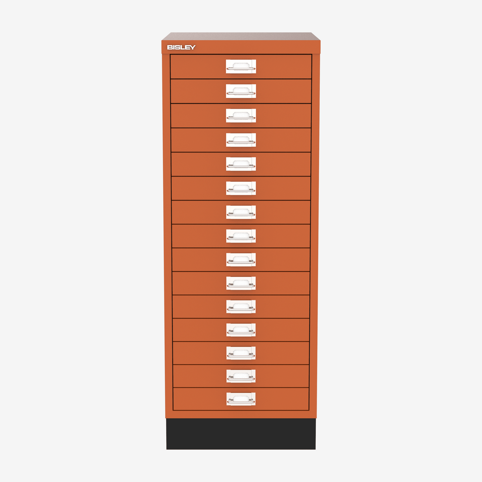 Bisley 15 MultiDrawer Filing Cabinet Wholesale in Orange | Bisley Direct