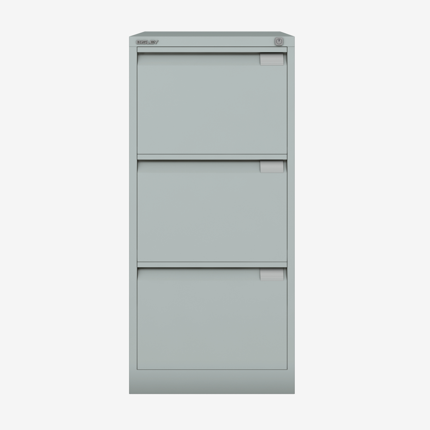 Shop Wholesale Foolscap 2 Drawer Filing Cabinet in Goose Grey | Bisley Direct