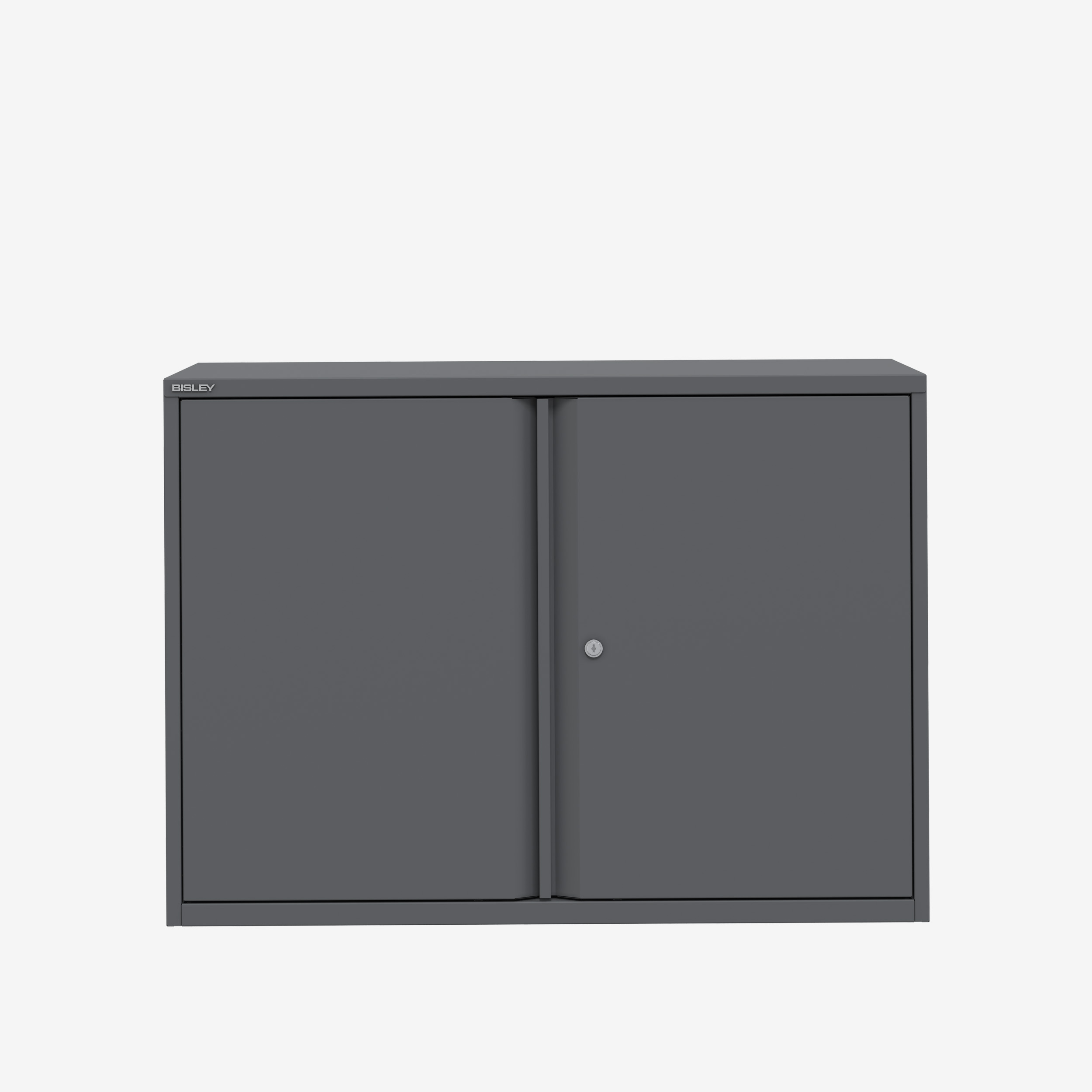 Wholesale Small Lockable Storage Cabinet in Anthracite Grey | Bisley Direct