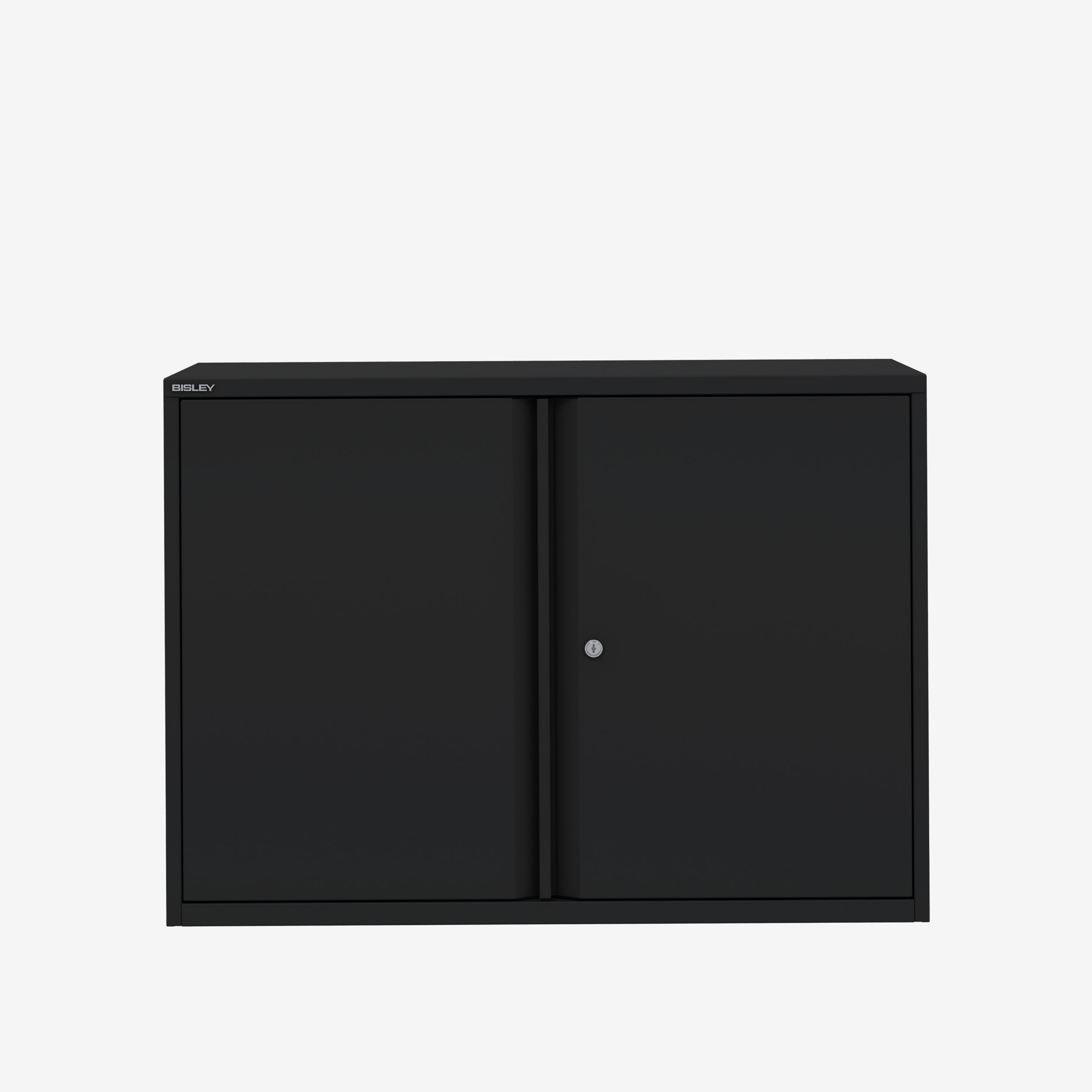 Wholesale Small Lockable Storage Cabinet in Black | Bisley Direct
