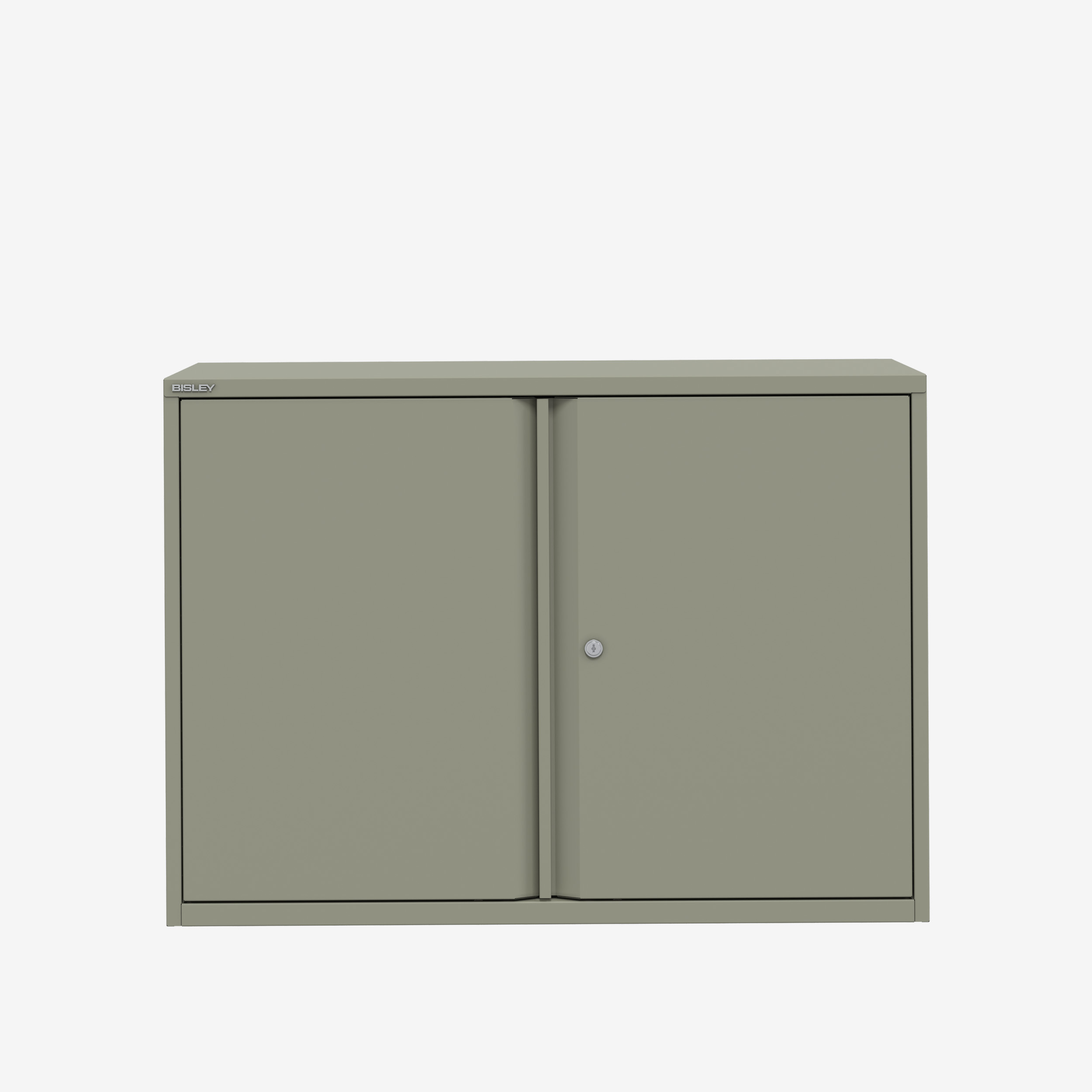 Wholesale Small Lockable Storage Cabinet in Goose Grey | Bisley Direct