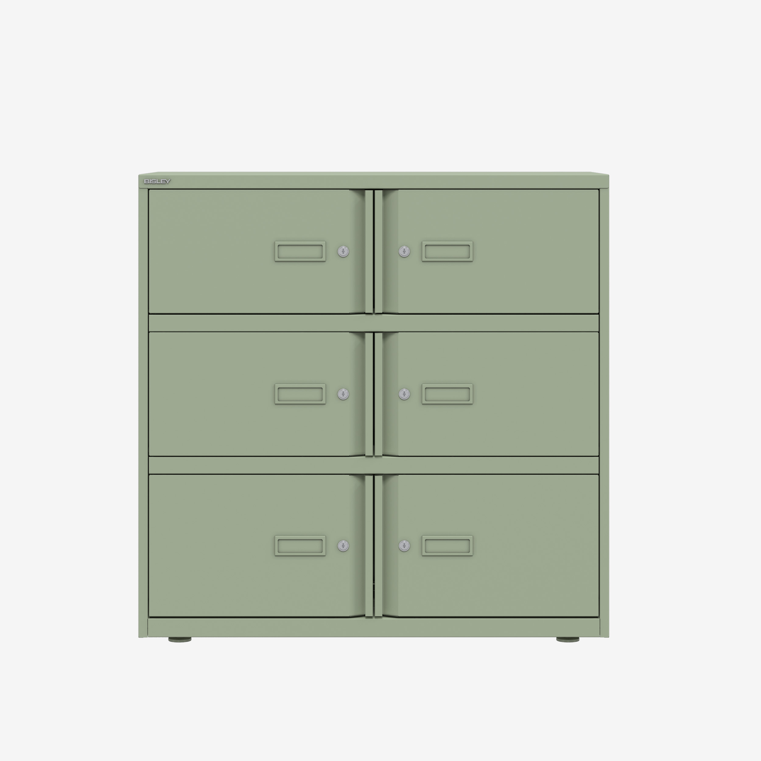 6 Door Locker Cabinet in Regent | Locking Metal Cabinet | Bisley Lodge