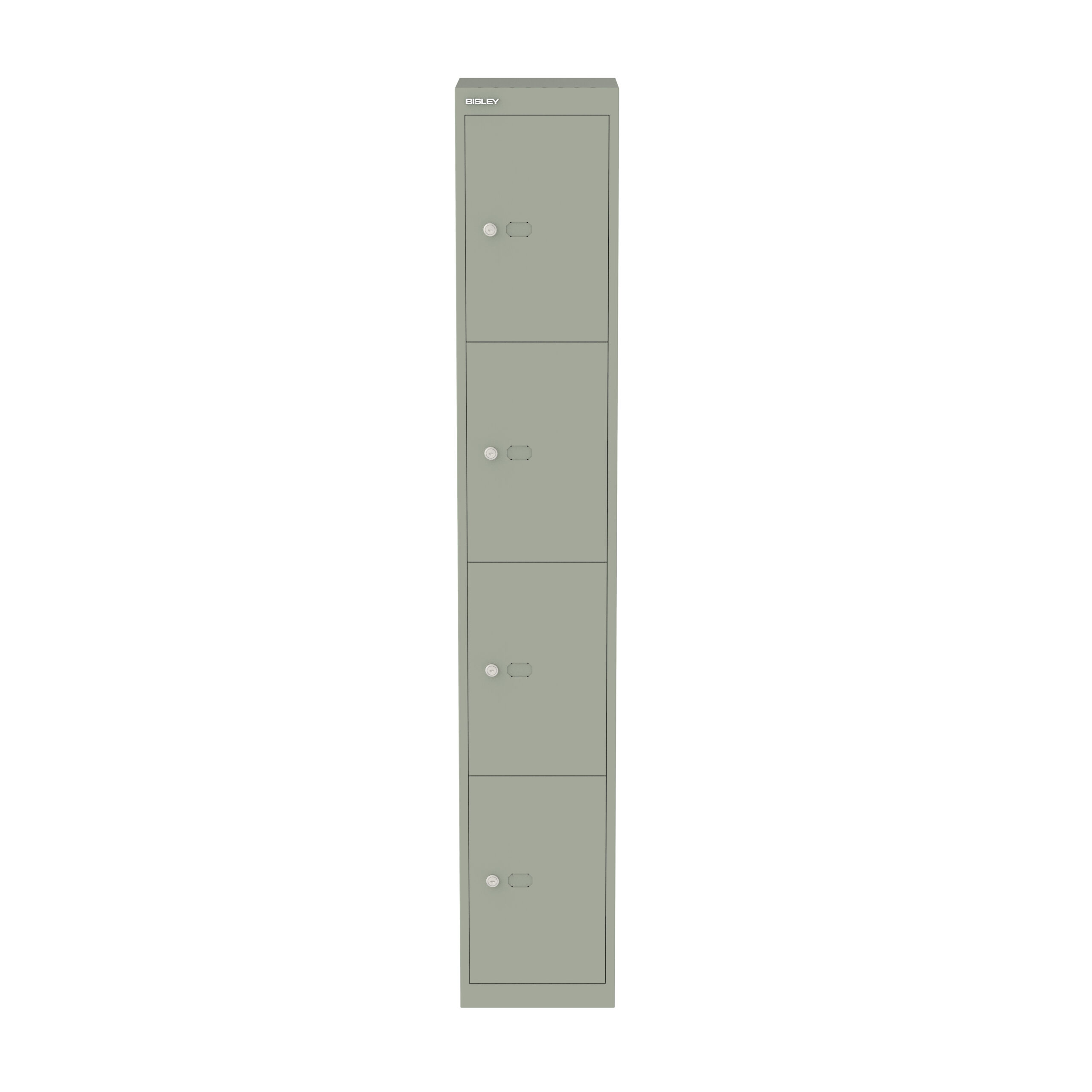 Slimline Bisley CLK Locker in Regent | 4 Door Locker | Bisley Direct