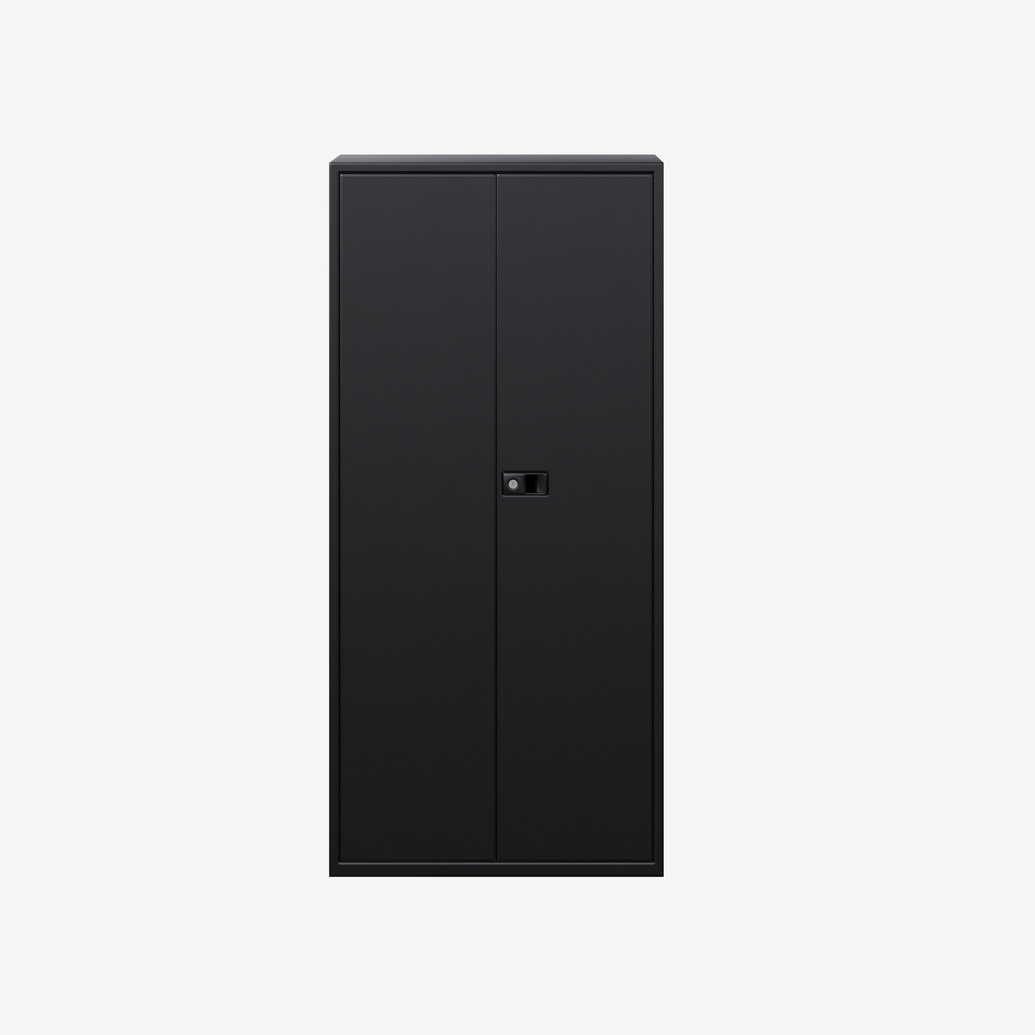 Bisley Metal Stationary Cupboard in Black | Bulk Buy | Bisley Direct