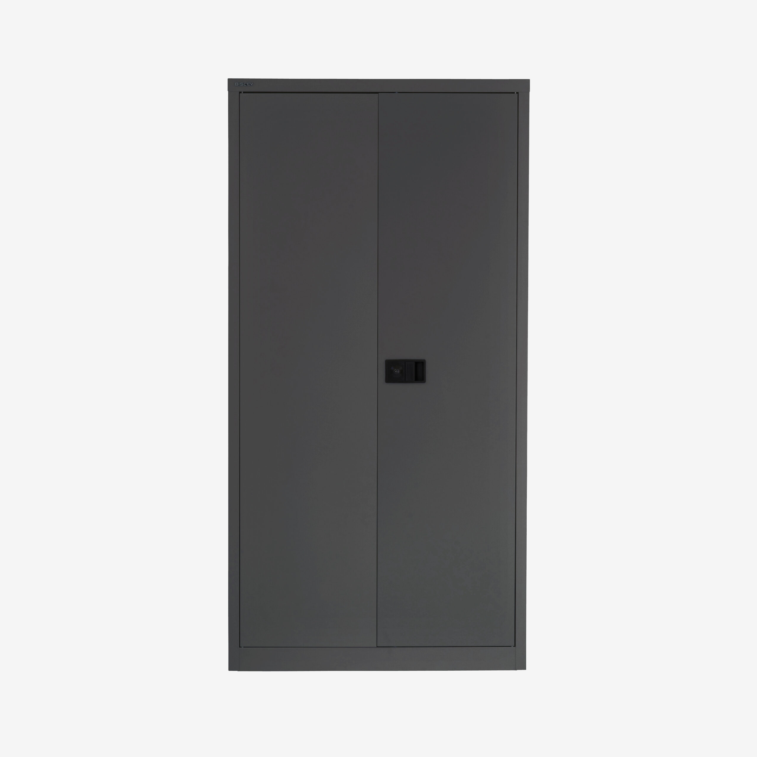 Metal Office Stationary Cupboard in Black | Bisley Direct