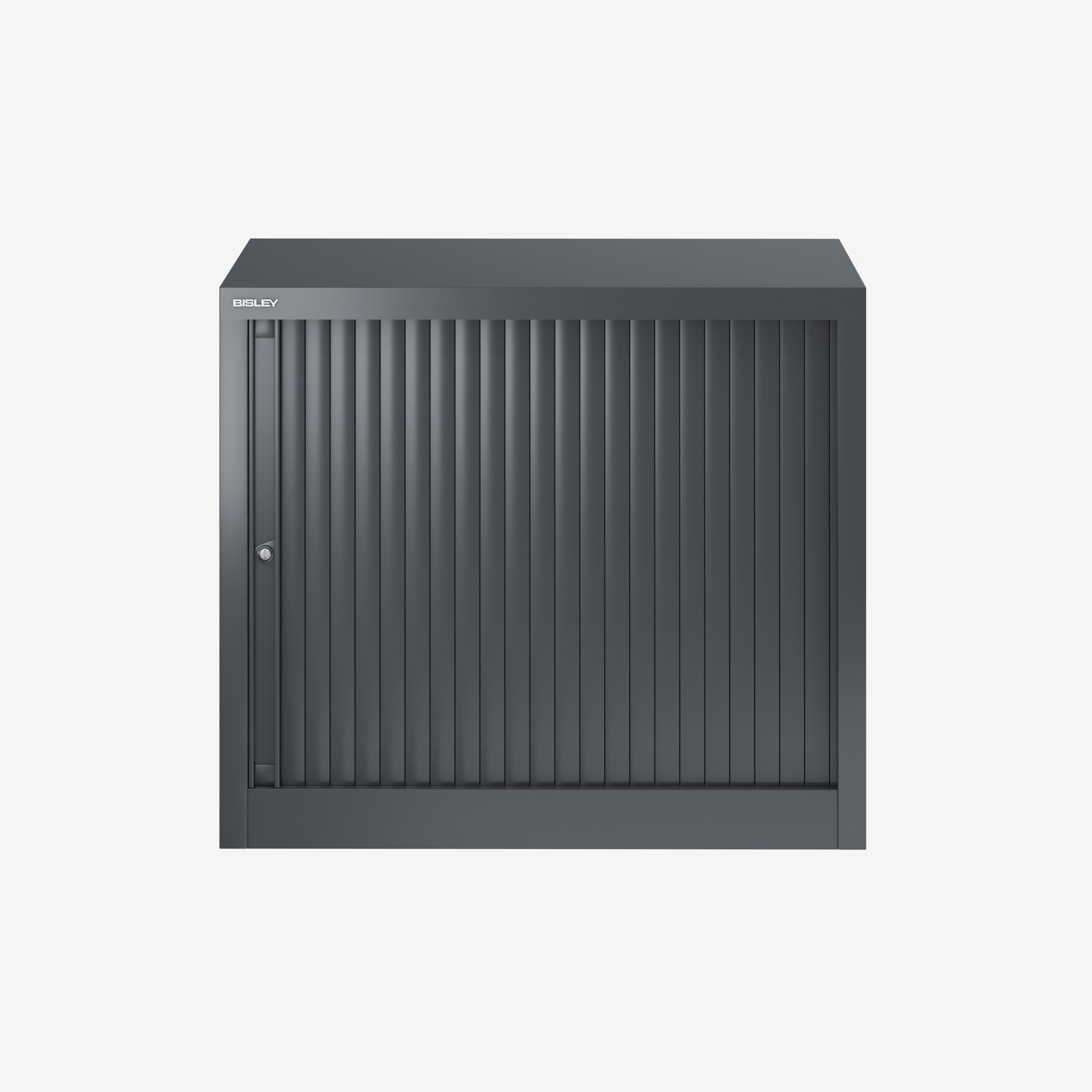 Small Tambour Unit For Office Use in Anthracite Grey | Bisley Direct
