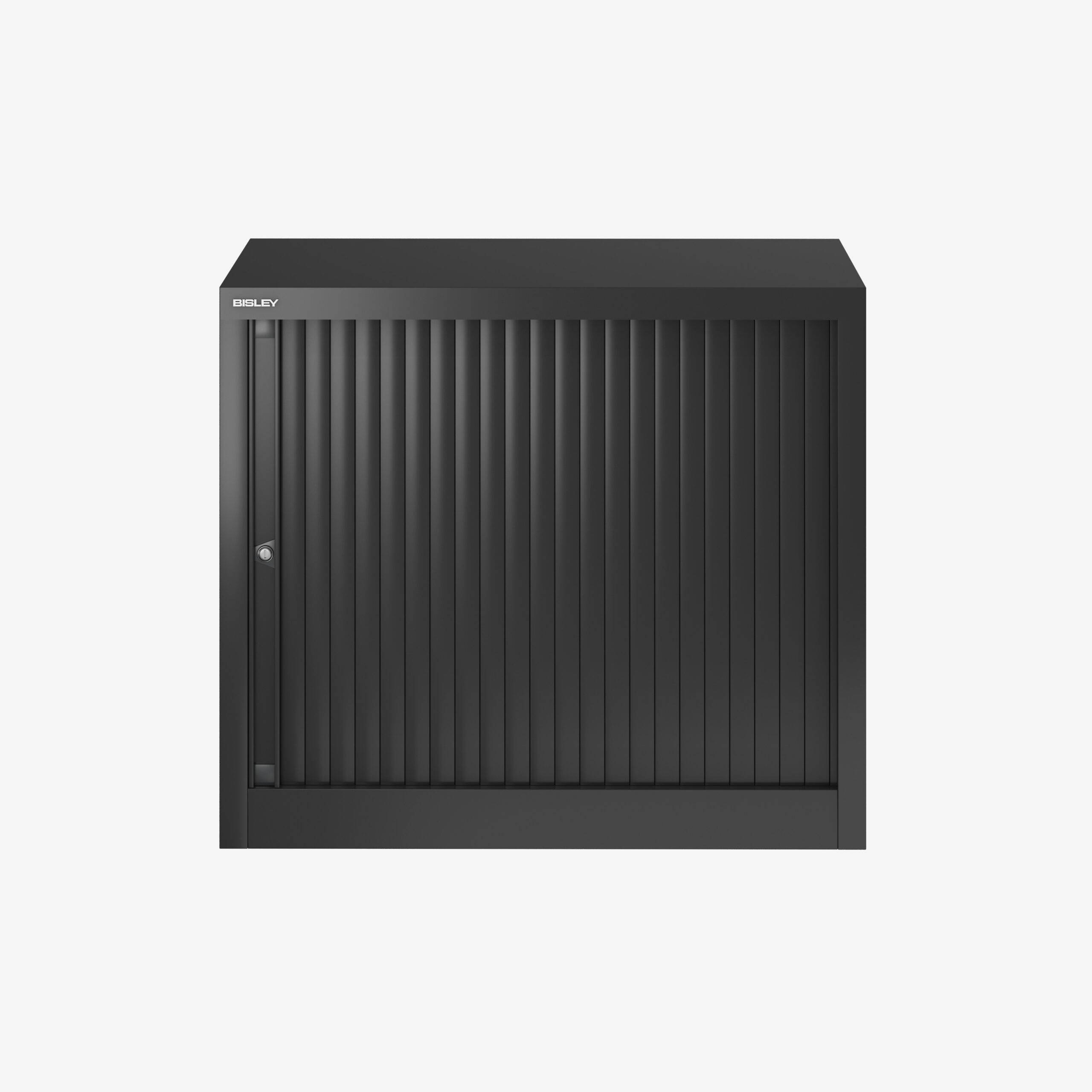 Small Tambour Unit For Office Use in Black | Bisley Direct