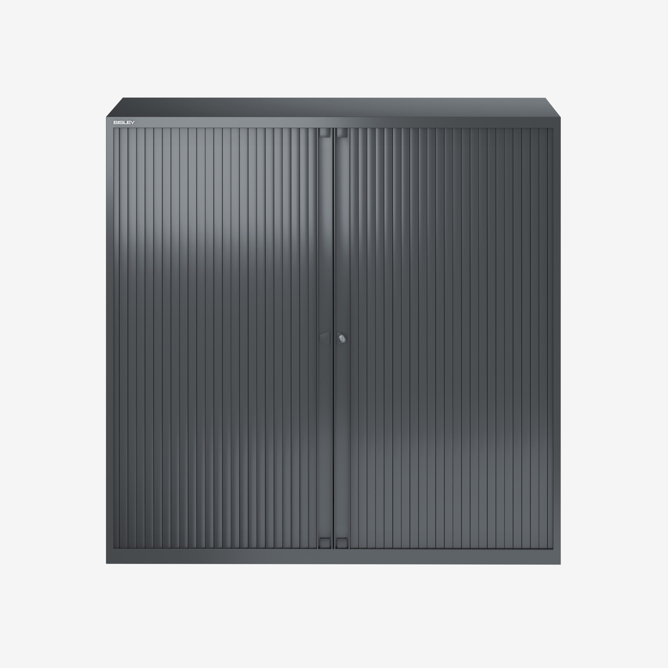 1200mm Wide A4 Euro Tambour Unit in Anthracite Grey | Bisley Direct