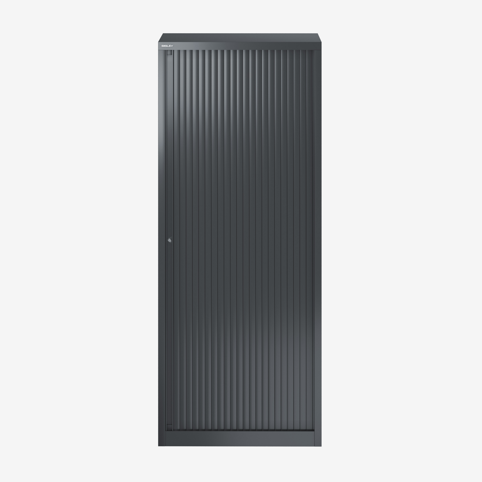 800mm Wide Tall Tambour Unit in Anthracite Grey | Bulk Buy | Bisley Direct