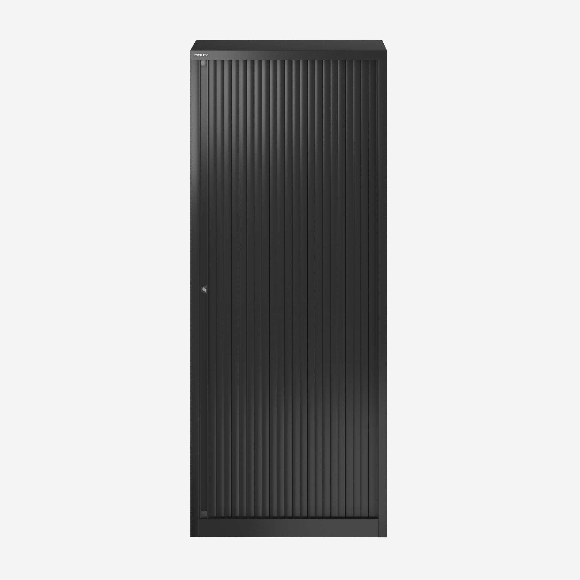 800mm Wide Tall Tambour Unit in Black | Bulk Buy | Bisley Direct