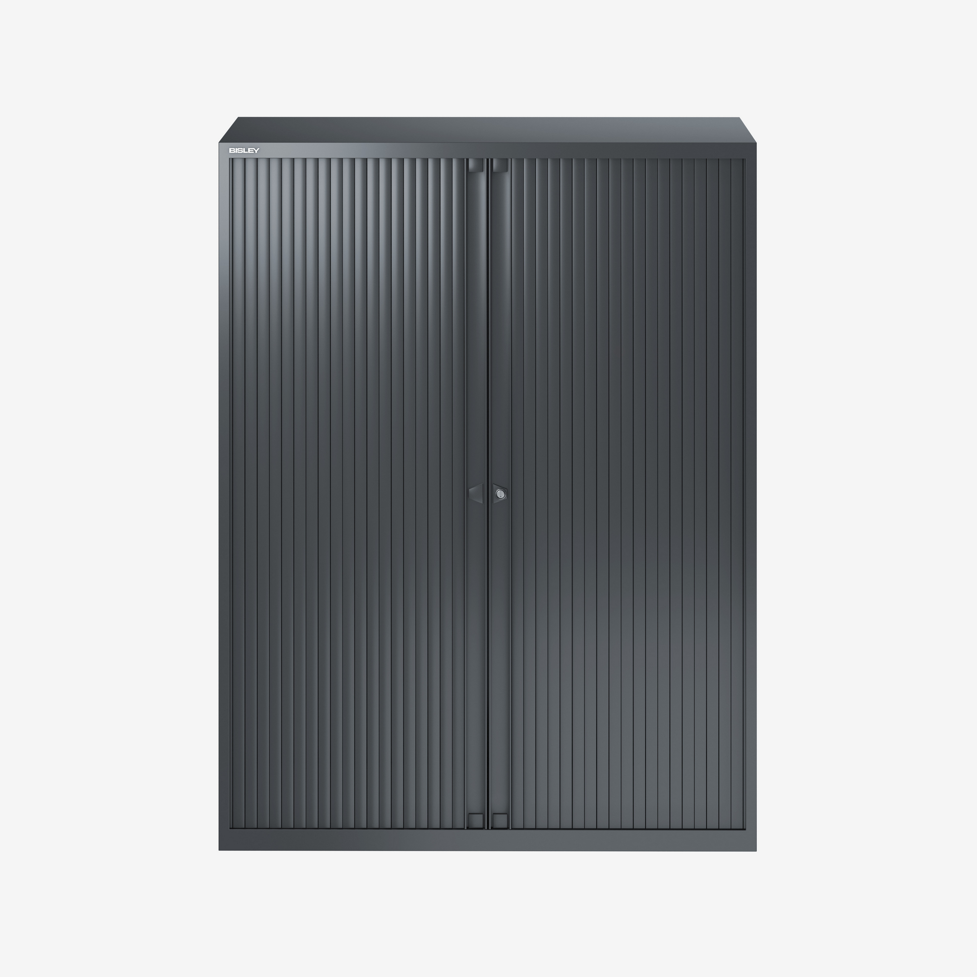 Tall Metal Storage Unit for Offices in Anthracite Grey | Bisley Direct