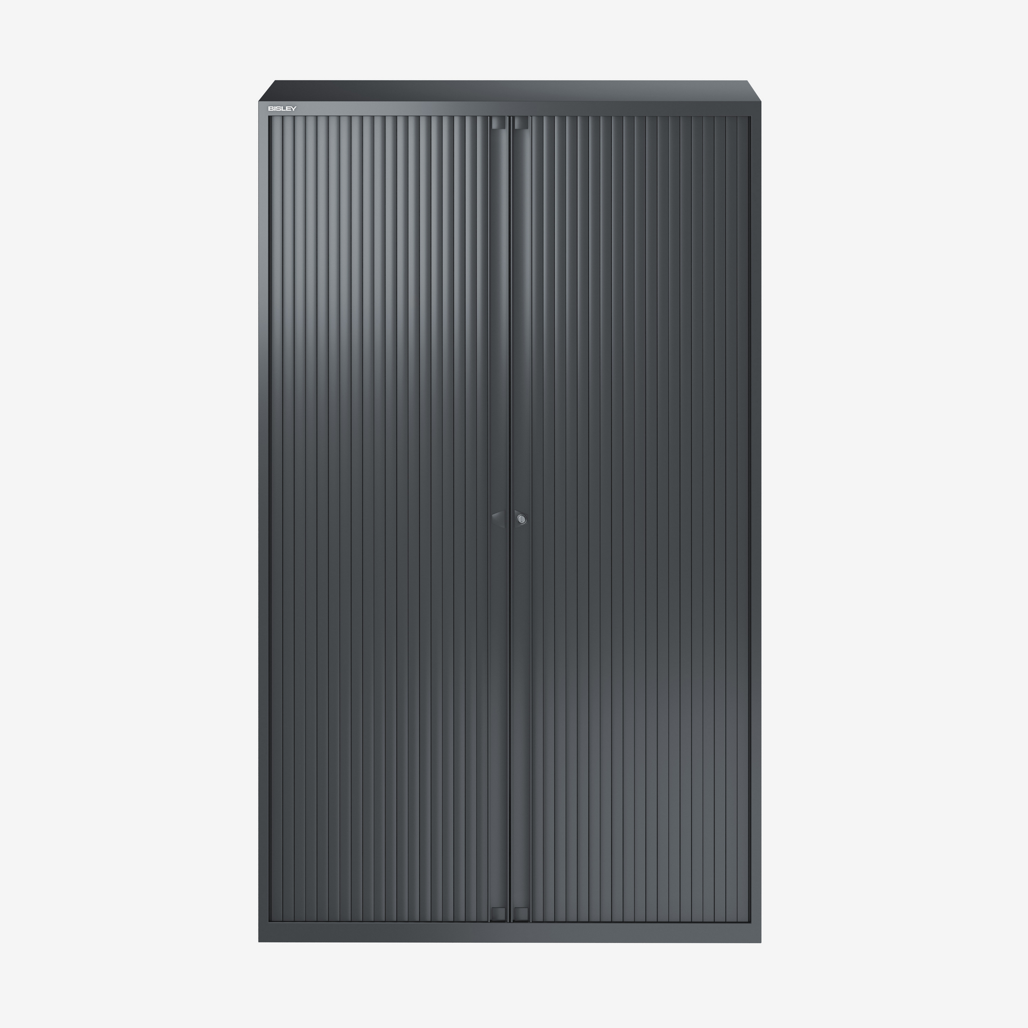 1000mm Wide A4 Euro Tambour Unit in Anthracite Grey | Bisley Direct