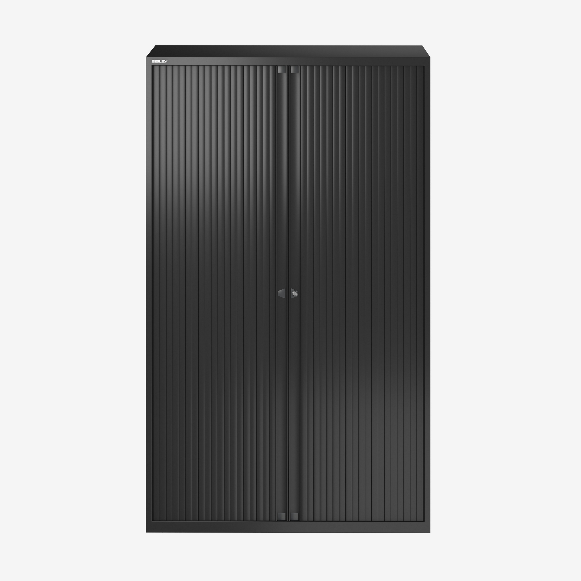 1000mm Wide A4 Euro Tambour Unit in Black | Bisley Direct