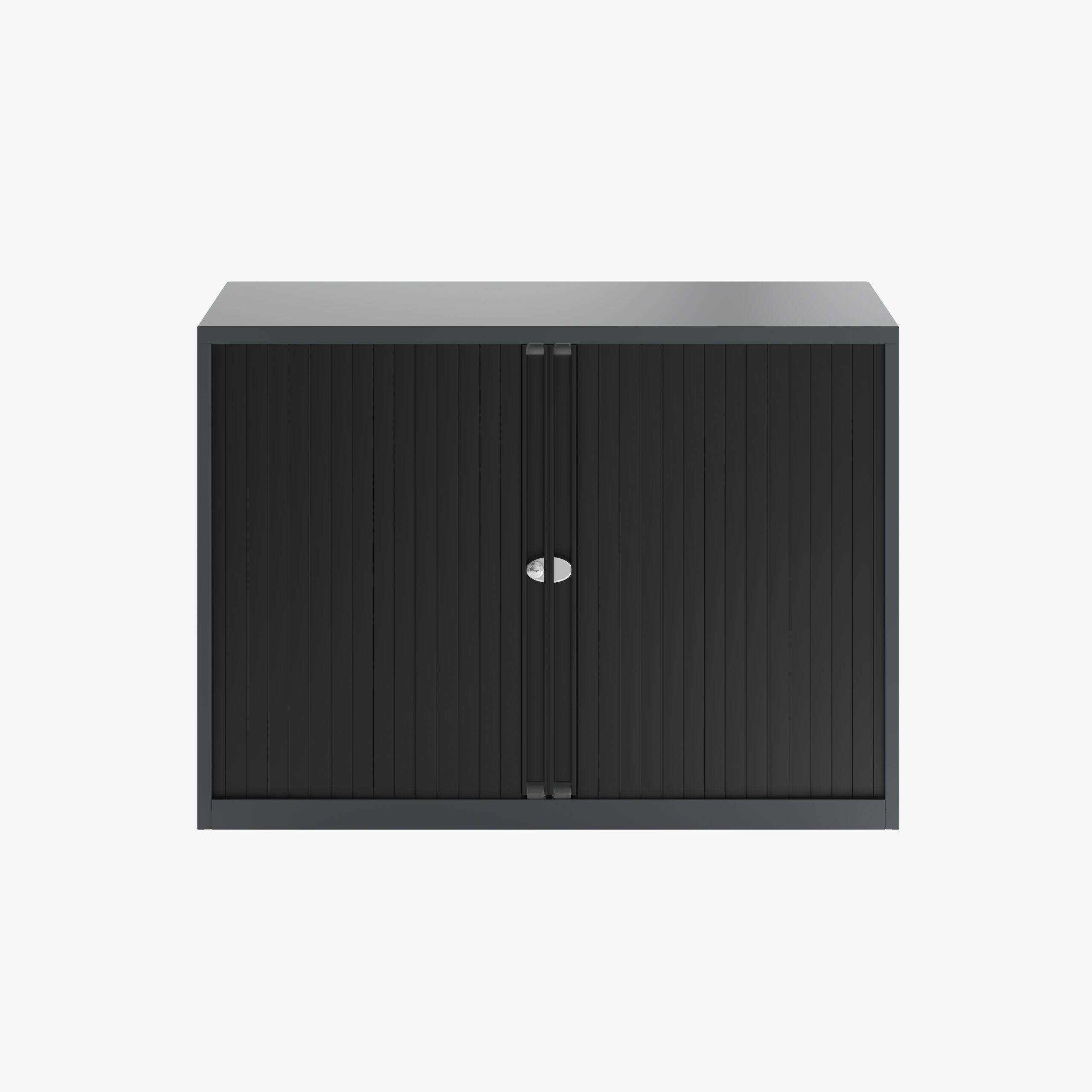 1000mm Wide Small Tambour Unit in Anthracite Grey | Buy Bulk