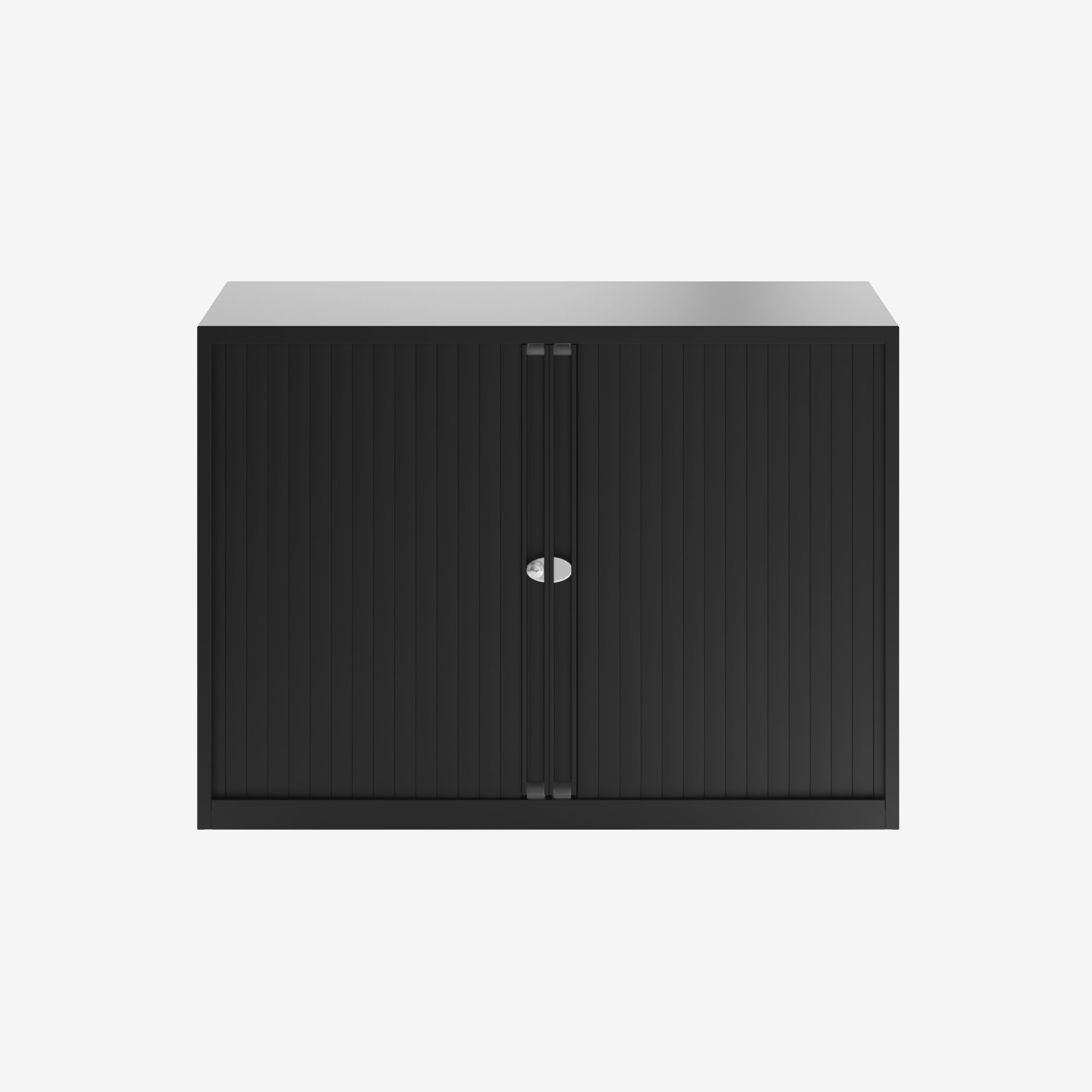 1000mm Wide Small Tambour Unit in Black | Buy Bulk