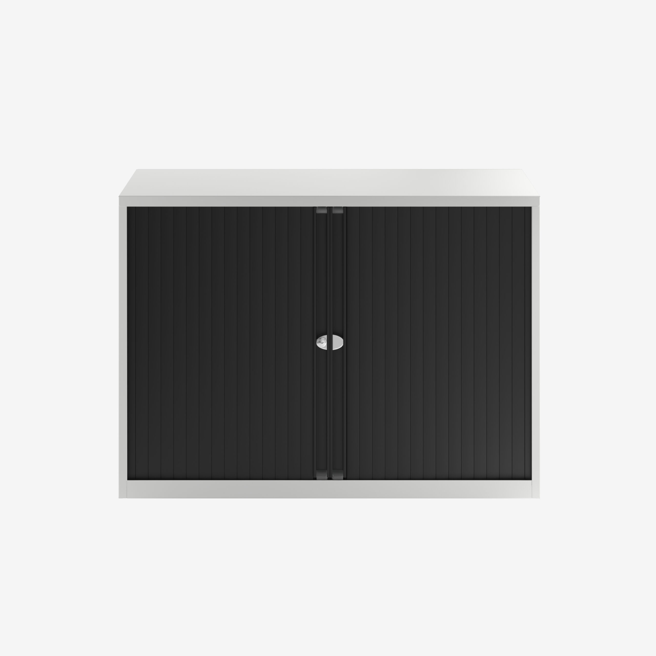 1000mm Wide Small Tambour Unit in Goose Grey | Buy Bulk