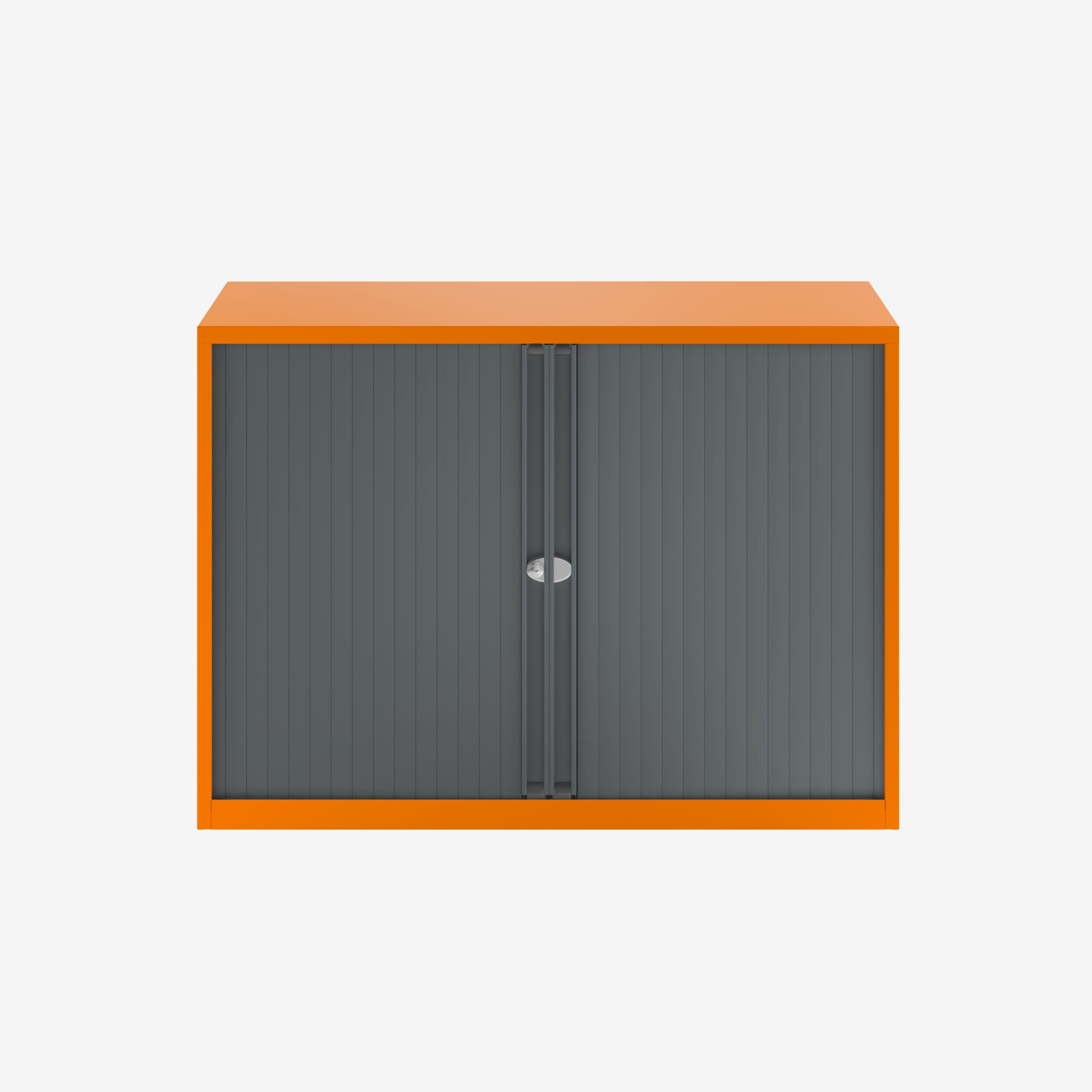 1000mm Wide Small Tambour Unit in Orange | Buy Bulk