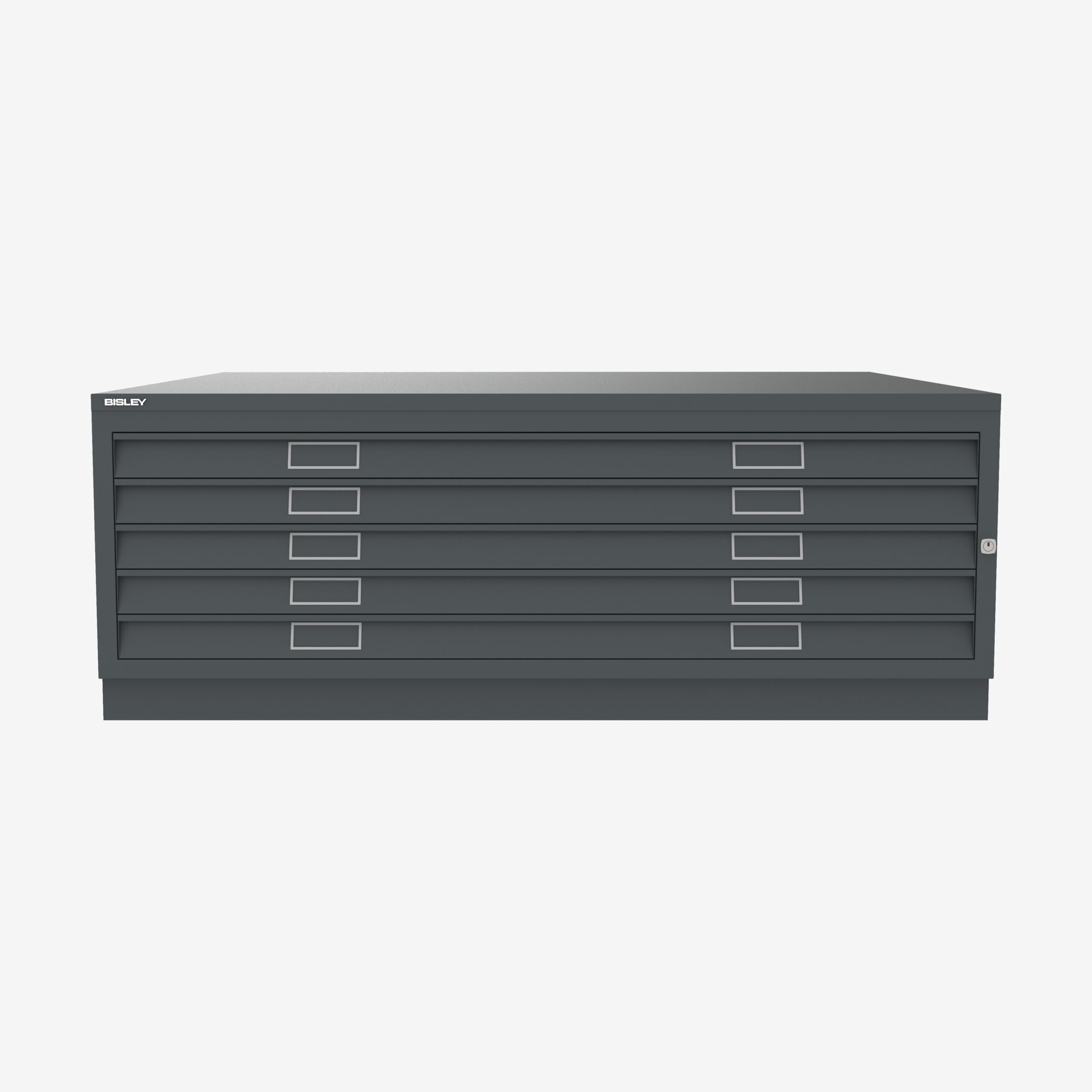 A0 Bisley Plan Filing Cabinet Wholesale in Anthracite Grey | Bisley Direct