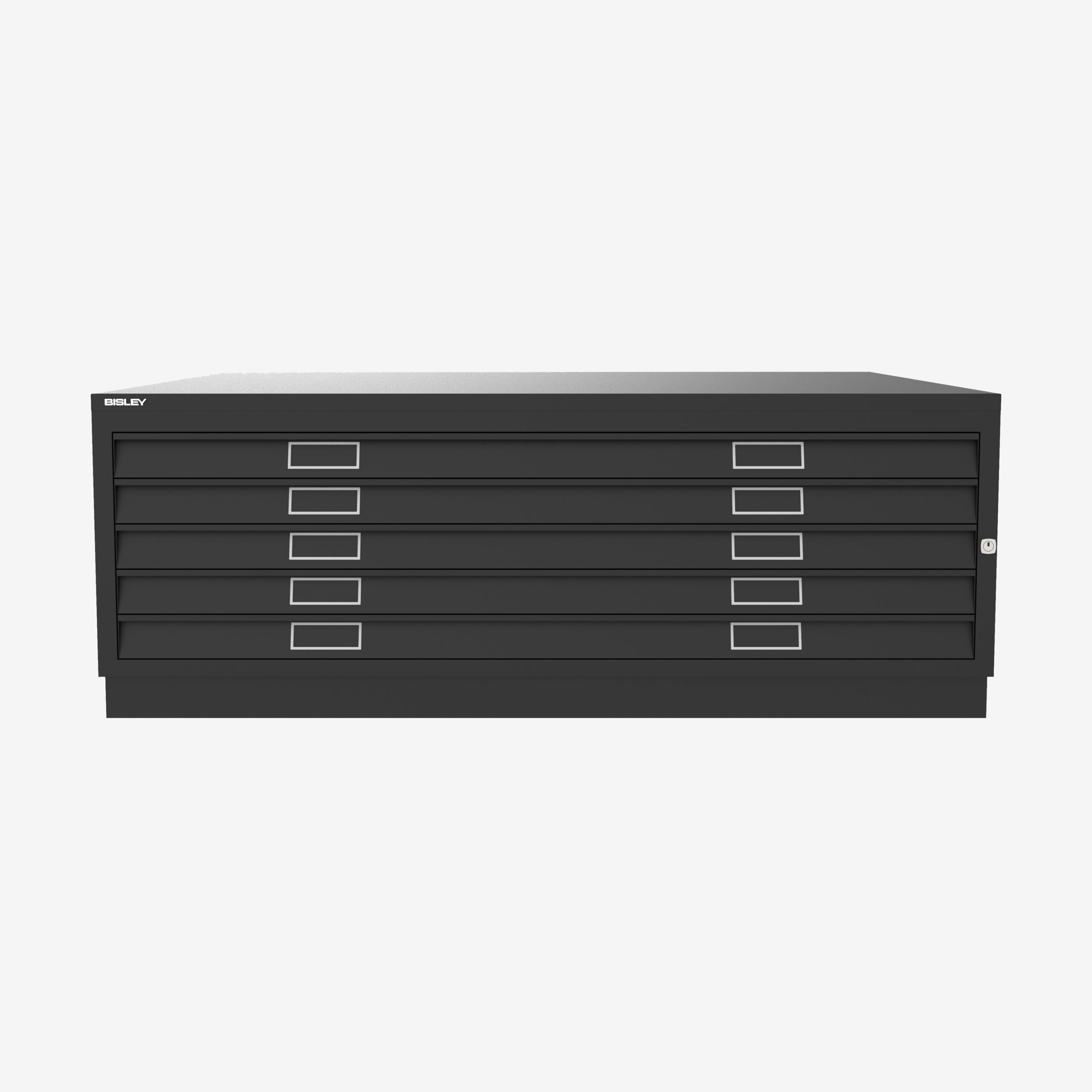 A0 Bisley Plan Filing Cabinet Wholesale in Black | Bisley Direct
