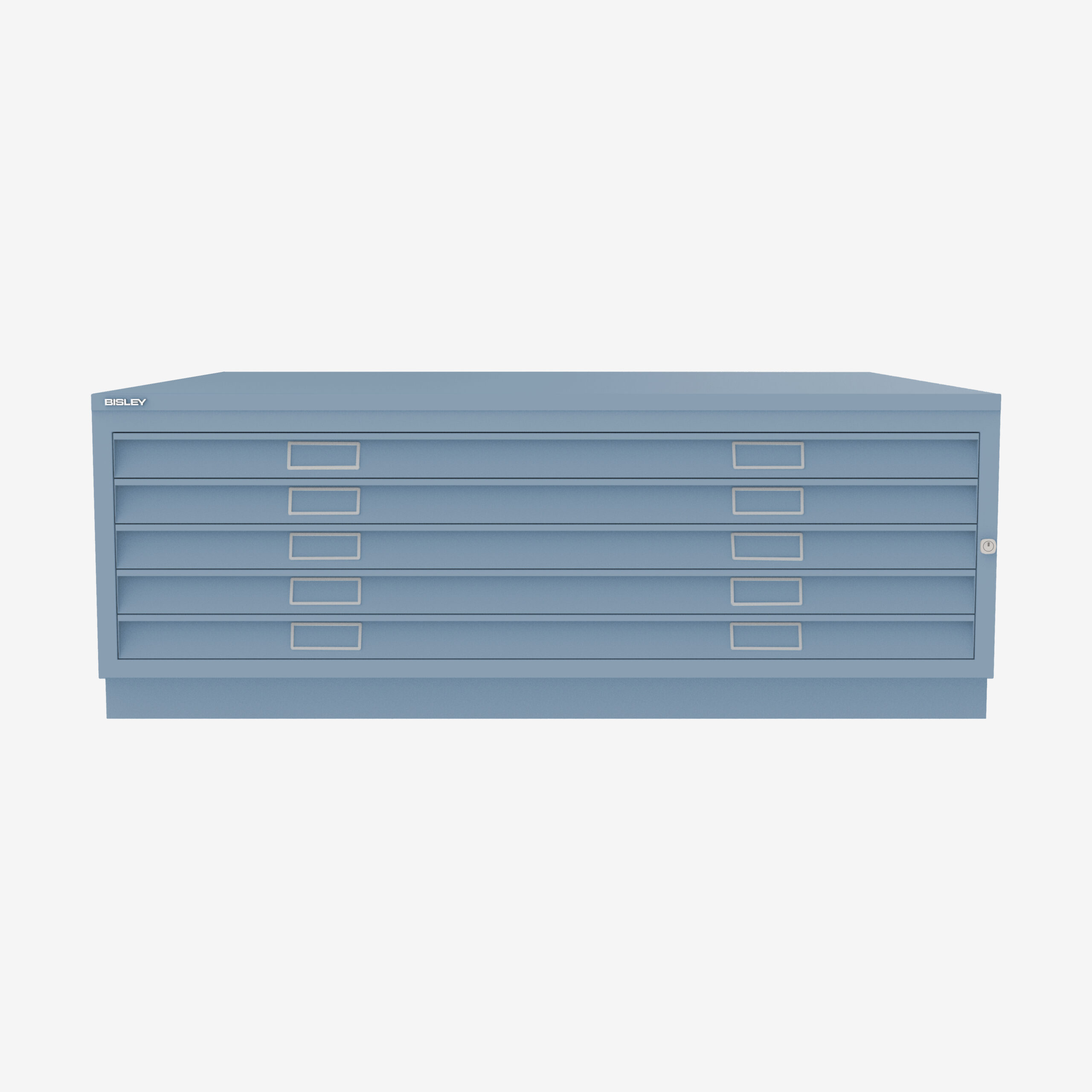 A0 Bisley Plan Filing Cabinet Wholesale in Blue | Bisley Direct